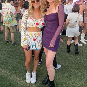 Lovers & Friends Flower Power Set - only worn once